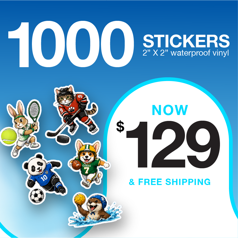die cut sticker deals